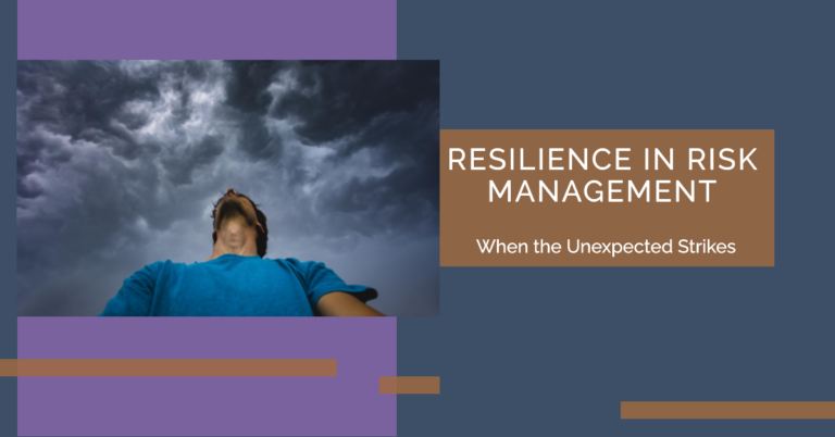 Resilience in Risk Management: When the Unexpected Strikes